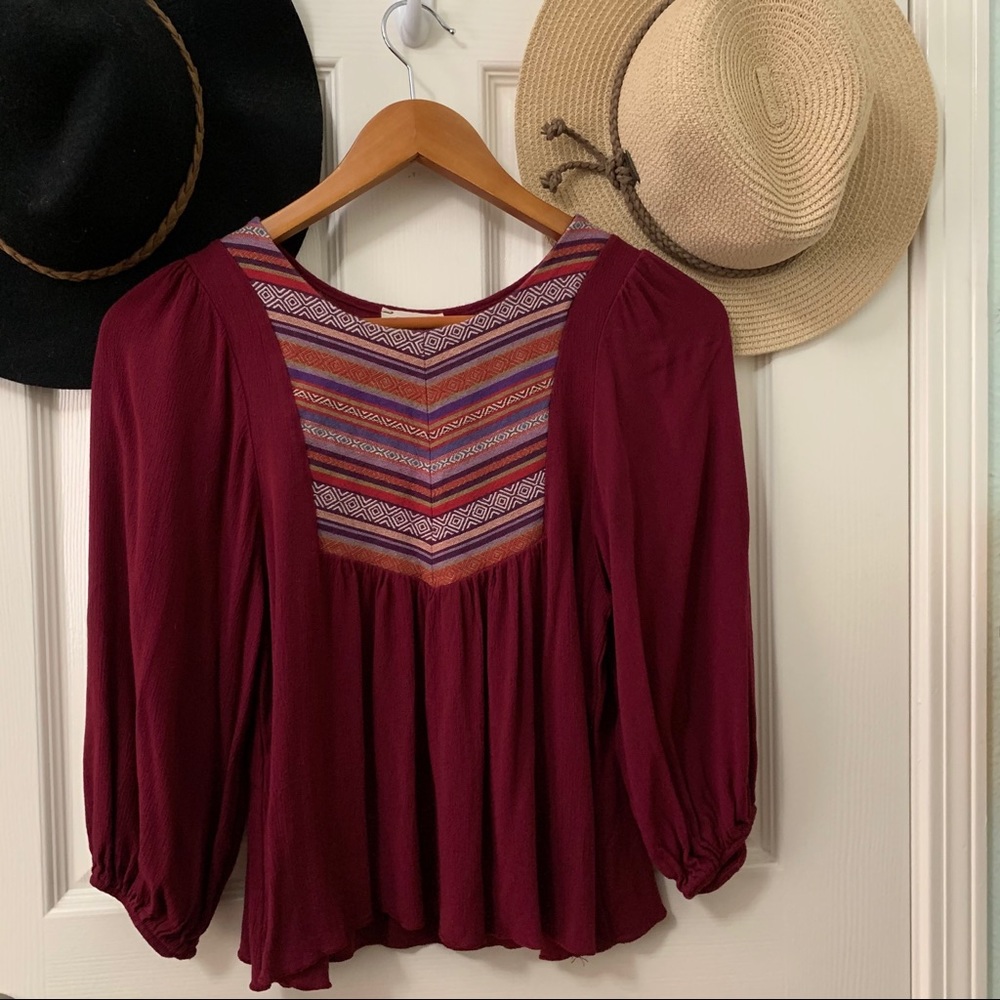 Embroidery Detail Top